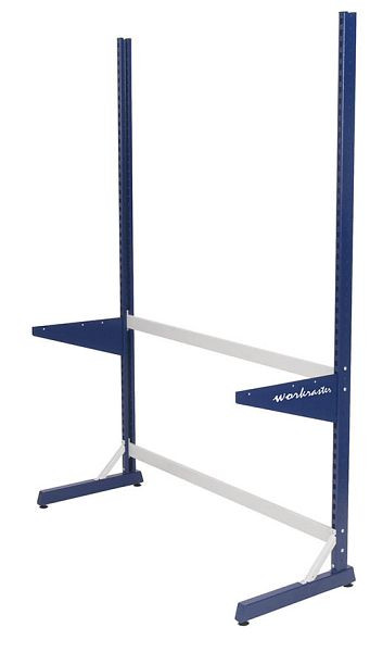 Bedrunka+Hirth workraster Grundmodul einseitig, Höhenrasterung von 38 mm, Maße in mm (BxTxH): 1500 x 550 x 2070, 07.8415.521