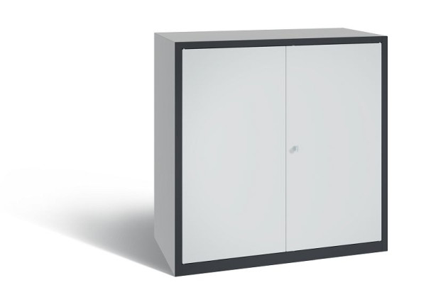 C+P Werkstattschrank, H1000xB1000xT500 mm, Anthrazit/Lichtgrau, 88210-00 S10027