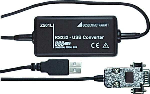Gossen Metrawatt Schnittstellen-Konverter, Rechner-Anschluss, Z501L