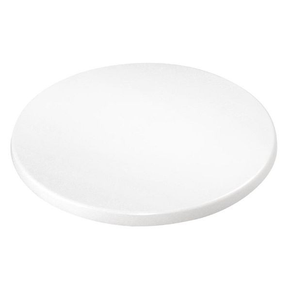 Bolero runde Tischplatte weiß 80cm, GL972