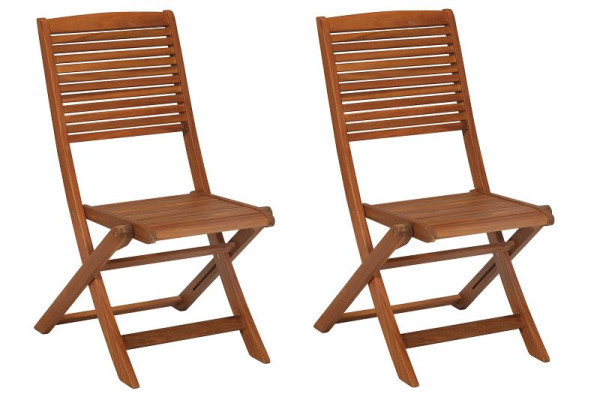 Merxx Bali Klappstuhl, 2er Set, FSC Akazie, 50176-011