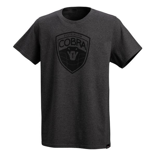 AustriAlpin COBRA T-Shirt, grau-schwarz, 100% Baumwolle, Größe L, ZC10EZ-L