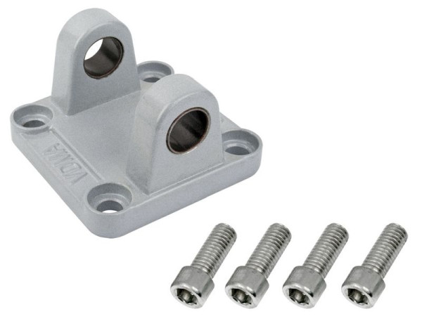 timmer ZTI-BEF-B-200, Schwenkgabelbefestigung, 1 Schwenkflansch, 4 Befestigungsschrauben, 1 Bolzen, 31601058