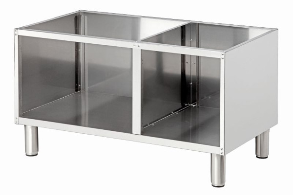 Bartscher Unterbau offen, 650, B1000, Chromnickelstahl, 112023