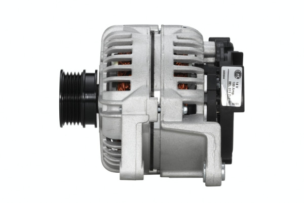 HELLA Generator/Lichtmaschine, 14V, 100A, für u.a. Opel Zafira / Zafira Family B (A05), 8EL 011 712-481