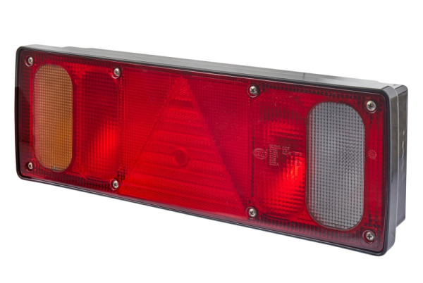 HELLA Heckleuchte, EasyConn I, Glühlampe, Anbau/geschraubt, Lichtscheibenfarbe: mehrfarbig, Stecker: Flachstecker, links, 2VP 340 450-031