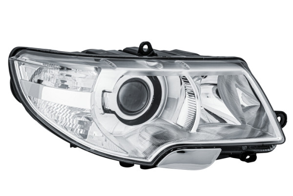 HELLA Halogen/FF/Bi-Xenon-Hauptscheinwerfer, für u.a. Skoda Superb II Estate (3T5), ECE, für Rechtsverkehr, rechts, 1ZS 247 047-341
