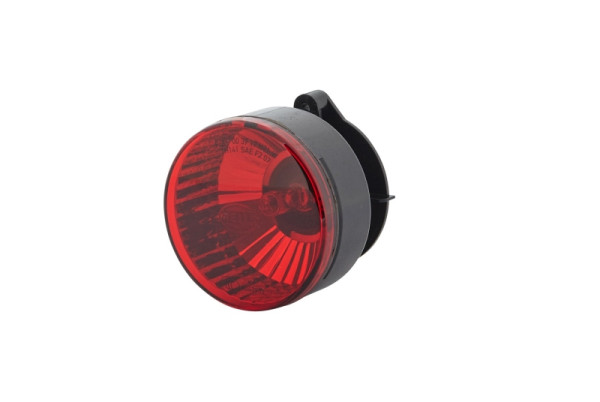 HELLA Nebelschlussleuchte, Halogen, 24V, Einbau, CCC, Lichtscheibenfarbe: rot, Stecker: AMP, hinten, 2NE 009 001-127