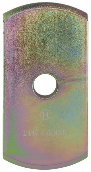 KS Tools Adapterplatte, Ø Innen 136 mm, Ø Außen 147 mm, 460.0839