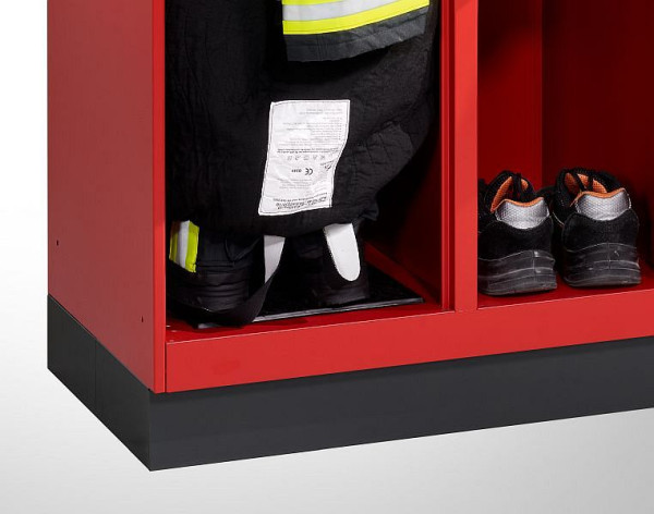 C+P Sockel aus Stahl, lackiert, H100xB900xT500 mm, 049015-7000905