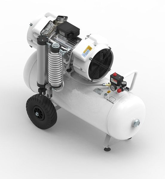 AEROTEC Kompressor Druckluft mit Trockner ölfrei, XTR 4D-90 L, 25352511
