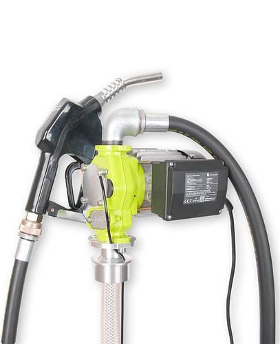 DENIOS Elektrische Fasspumpe TP 6, mit Automatikzapfventil, TT 1600 mm, 267640