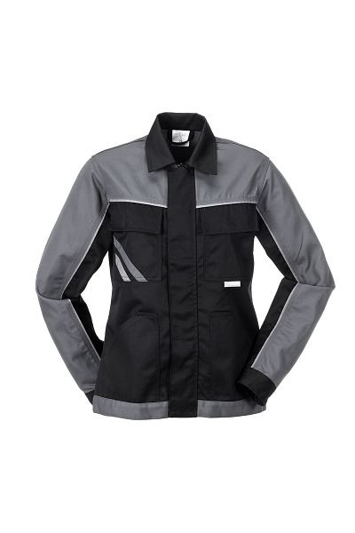 Planam Highline Damen Bundjacke, schwarz/schiefer/zink, Größe 34, 2717034