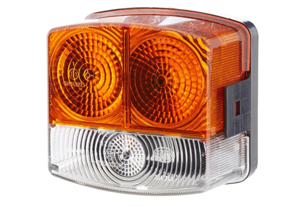 HELLA Blinkleuchte - Halogen - 12V - Anbau/geschraubt - Stecker: Flachstecker - rechts, 2BE 002 776-261