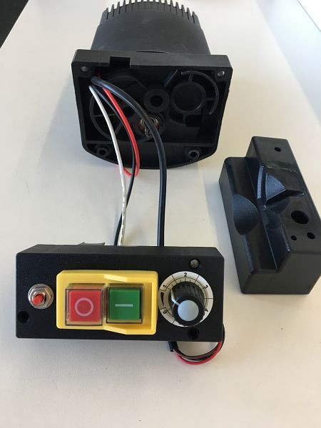 ELMAG Motor komplett 230V (Nr. 46S2), zu TB 125 Vario, 9707005