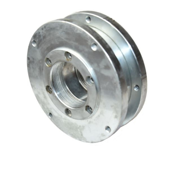 Ebinger Drehgelenk (Stahl verzinkt) 2'' IG - 2'' IG, max. 20bar, integriert in Lagerung, Dichtung Viton, 130.550