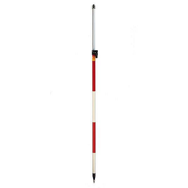 proNIVO Prismenstab mit Schnellklemmung, 1,40 - 2,50 m, 5/8"-Gewinde, 206-SP25QL-5/8