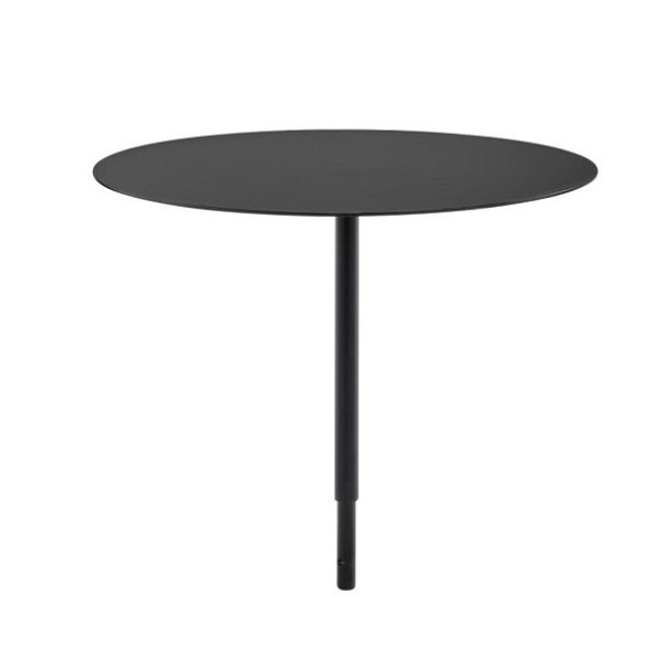 APS Podest -VALO- Ø 25 cm, Höhe: 20,5 cm Metall, schwarz, 14033