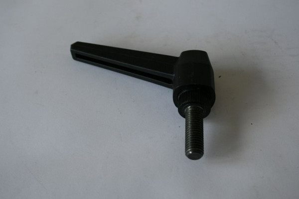 ELMAG Klemmhebel Kunststoff, schwarz, Gewinde M10 x 30, 9801052