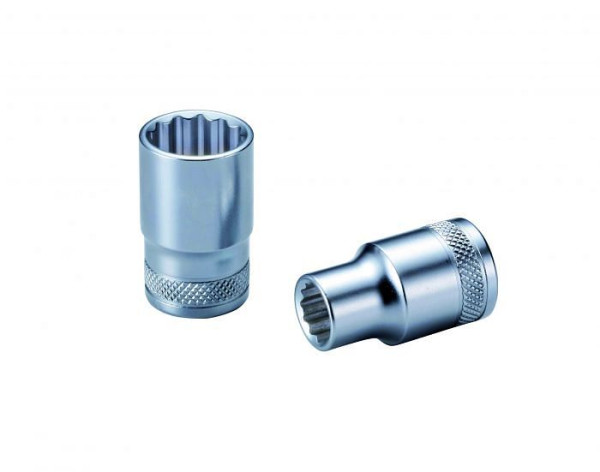 Boxo 1/2" Bit-Stecknuss - 12-Kant 30 mm, VE: 10 Stück, SK4122-030