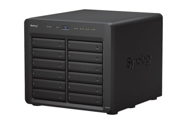 Synology Network Attached Storage, 12-Bay, Hotswap, ohne HDD, 4x GBit LAN, 2x USB 3.2, DS2422+