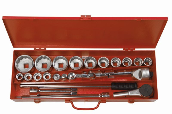 Bahco Steckschlüssel-Satz 3/4", 24-teilig, 8840M, 7314151105495