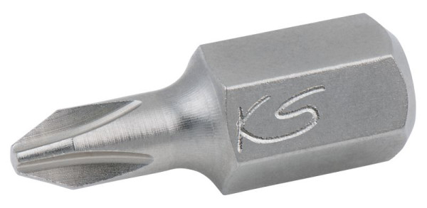 KS Tools 10mm Bit PH, 30mm, PH2, 930.3017, 4042146056974