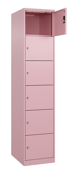C+P Schließfachschrank Evolo PLUS, 6 Fächer, 1850x400x500mm, 3015/3015, 049000-126 S10024