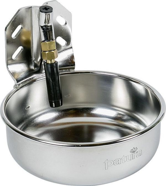 Patura Edelstahl-Rohrventilbecken Modell 1200 mit 3/4" Edelstahlventil, 1001209