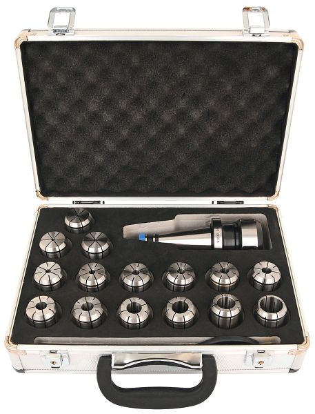 ELMAG Spannzangen-Set ISO30 (ER40), 15-teilig, 2-26mm, 82778