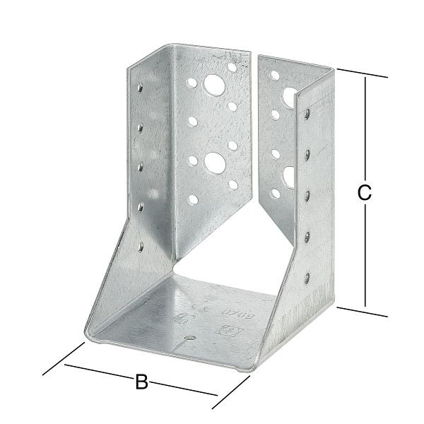 Vormann Balkenschuh Typ B 120 x 160 sendzimir verzinkt, VE: 10 Stück, 070986000