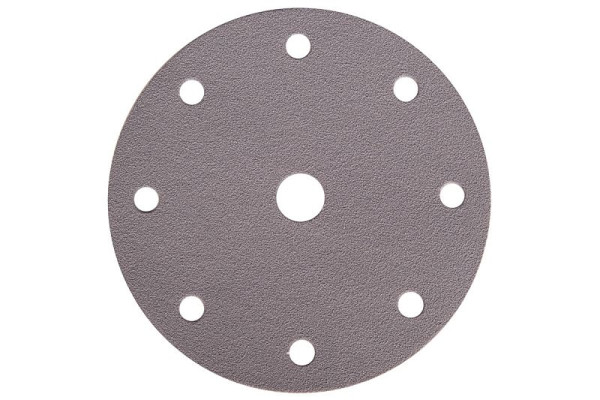 Mirka Schleifscheibe Q.SILVER 150mm Grip 9-fach gelocht, P120, VE: 100 Stück, 3662609912