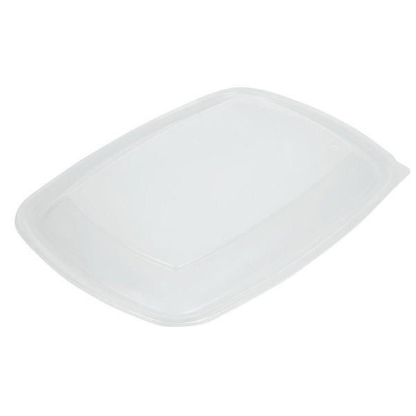 Fastpac Deckel für große rechteckige Lebensmittelbehälter 1350 ml (150 Stück), DW785