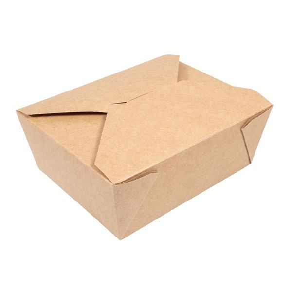 Vegware kompostierbare Menüboxen aus Pappe 130cl, VE: 300 Stück, FP804