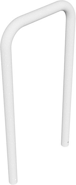 Schake Rammschutzbügel Ø 76 x 2,6 mm ohne Querholm zum Einbetonieren, Gesamtbreite: 750 mm, Gesamthöhe: 1500 mm, feuerverzinkt, 477_08
