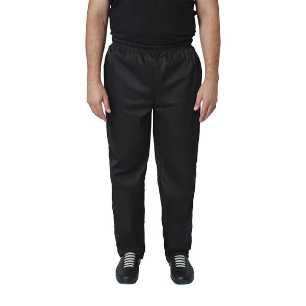 Whites Chefs Clothing Whites Unisex Kochhose Vegas schwarz 3XL, A582-3XL