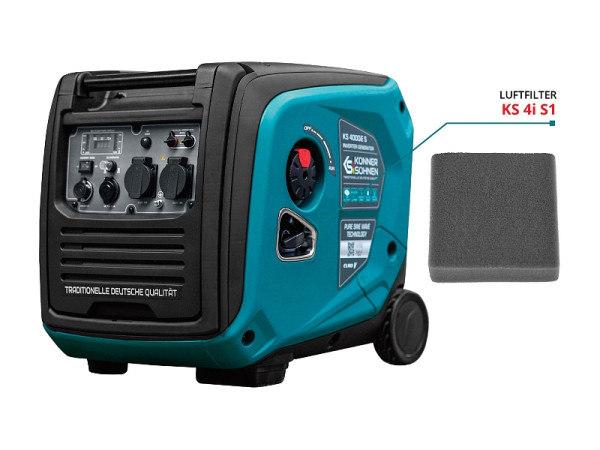 Könner & Söhnen Luftfilter für Inverter Generator, KS 4i S1