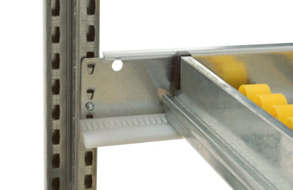 hofe Führungsschiene, passend für Tiefe 1.200 mm (ohne PVC-Stopfen), DLR-AFÜ-1300