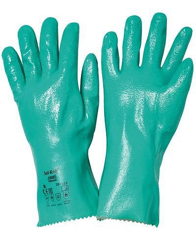 Ansell Chemikalienschutzhandschuh Sol-Knit, Kat III, Größe 8, VE: 12 Paar, 180504