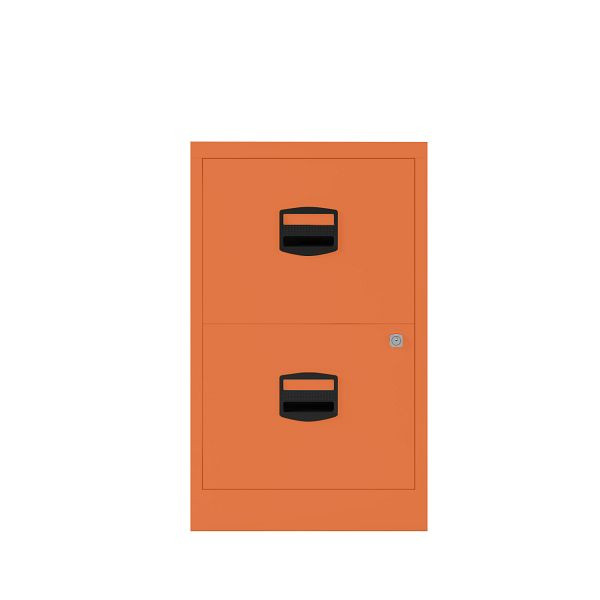 Bisley Home Hängeregistraturschrank PFA, 2 HR-Schubladen, 603 orange, PFA2603