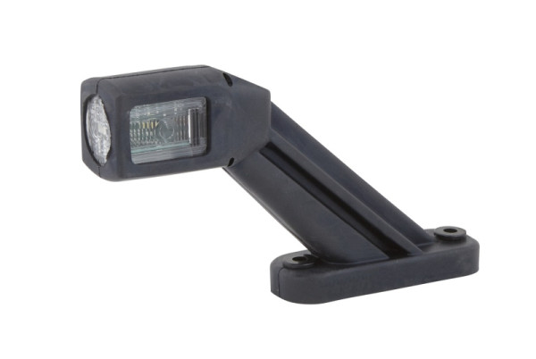 HELLA Umrissleuchte, LED, 12/24V, Kabel: 670mm, Stecker: Quick Link, 2-polig, links/seitlicher Anbau, 2XS 011 769-091