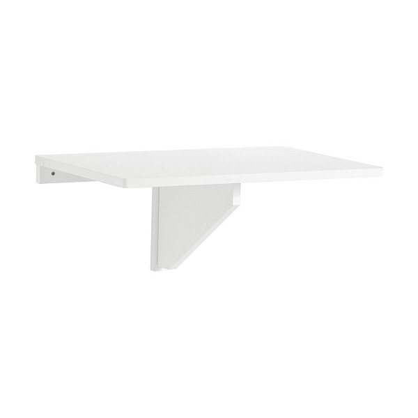 SoBuy Klapptisch für die Wand Weiß 60x40x26 cm, Funktional, FWT03-W