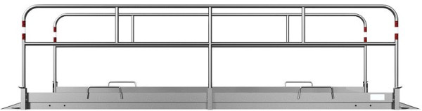 Schake Alu-Grabenbrücke 4 m lang, 1,3m, 2028413, 4250384751227