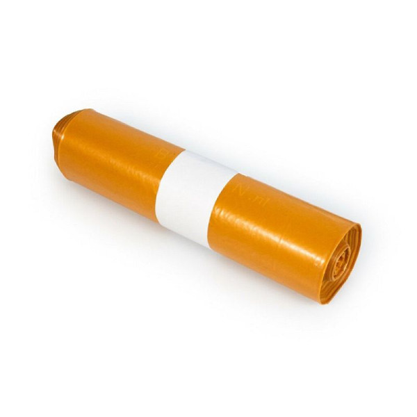 STEIN HGS Circubin Abfalltüten, orange, 400 Stück (20 x 20 Stück), 50 Liter, 83433.0002