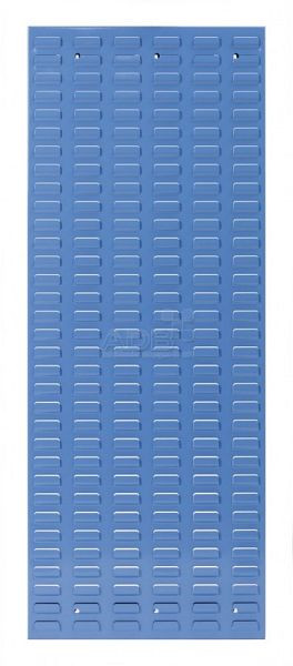 ADB Schlitzplatte, senkrechte Kiemenschlitzung, L456xB1177mm, Farbe blau, RAL 5012, 23277