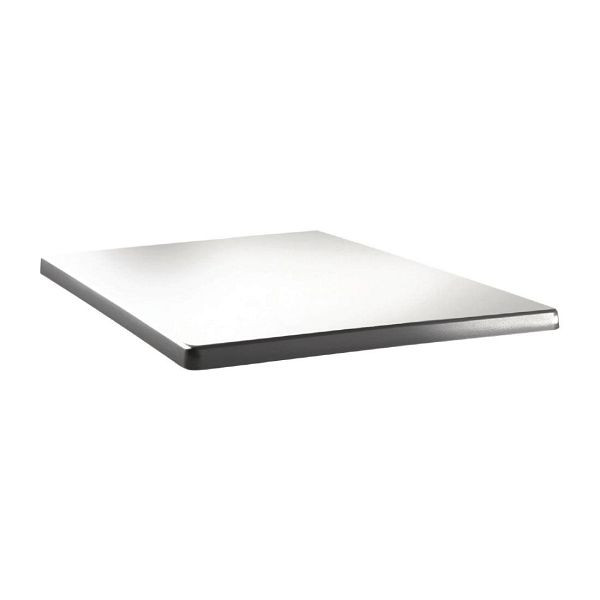 Topalit Classic Line quadratische Tischplatte weiß 70cm, DR915