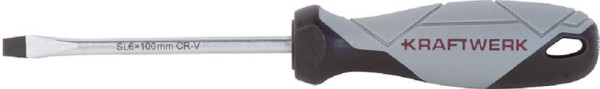 Kraftwerk BASIC LINE Schraubendreher Schlitz 6.0 x 100 mm, 305.100.006