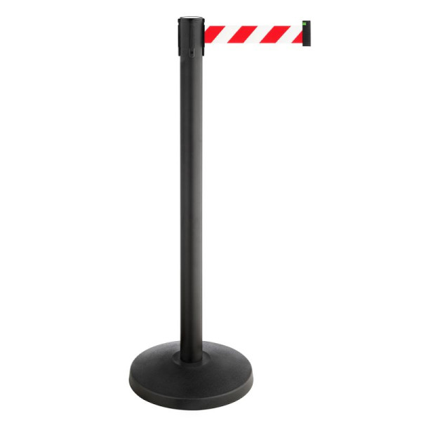 Stein HGS Personenleitsystem -P-Line Allround-, rot/weiß diagonal (schraffiert), schwarz, 34864-0202