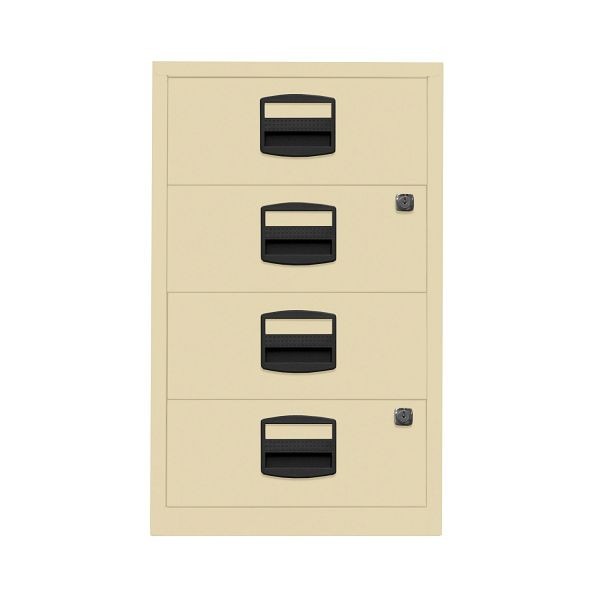 Bisley Home Beistellschrank PFA, 4 Universalschubladen, 606 creme, PFA4S606