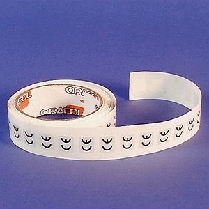 Moedel CE-Zeichen, Polyesterfolie, 15x13 mm, VE: 500 Stück/Rolle, 52404